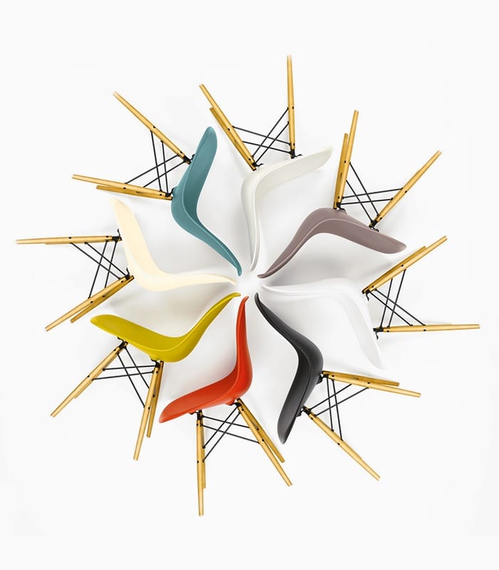 Eames plastic side chair - Imagem 4